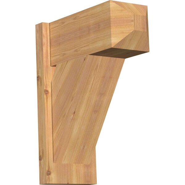 Ekena Millwork Traditional Craftsman Smooth Outlooker, Western Red Cedar, 7 1/2"W x 16"D x 20"H OUT08X16X20TRA04SWR - main